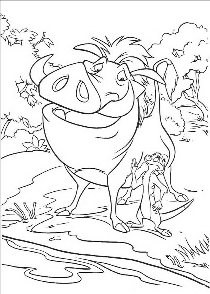 Kids-n-fun.com | 92 coloring pages of Lion King